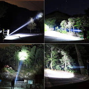 LED Rechargeable Tactical Laser Flashlight