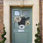48% OFF🔥-Farmhouse Cow Head Welcome Wreath