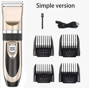 NOISE-FREE DESIGN PET HAIR CLIPPER（Free pet comb for a limited time）