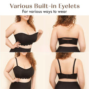 Summer Sale - Plus size Sexy Strapless Invisible Push Up Bra