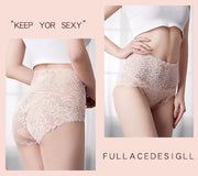 🌸💖Buy 4 Get 8 Free 💕High-waisted  Sexy Lace Panties