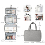 Water-resistant Toiletry Bag Travel Bag with Hanging Hook