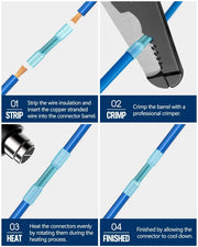 WATERPROOF SOLDER WIRE CONNECTOR KIT