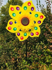 🎉Buy 2 Get 1 Free - Add 3 in Cart🎉 Colorful Sunflower Windmill-For Decoration Outside Yard🌻
