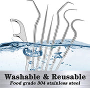 🎁Summer hot sale 🎁Stainless Steel Toothpick Set 7pcs