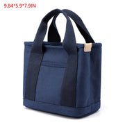 【Japanese handmade】Large capacity multi-pocket handbag