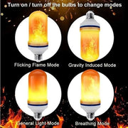 UPGRADE LED FLAME LIGHT BULB
