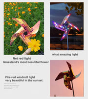 🏡Garden Solar Windmill Light--🔥Buy More Get More🔥