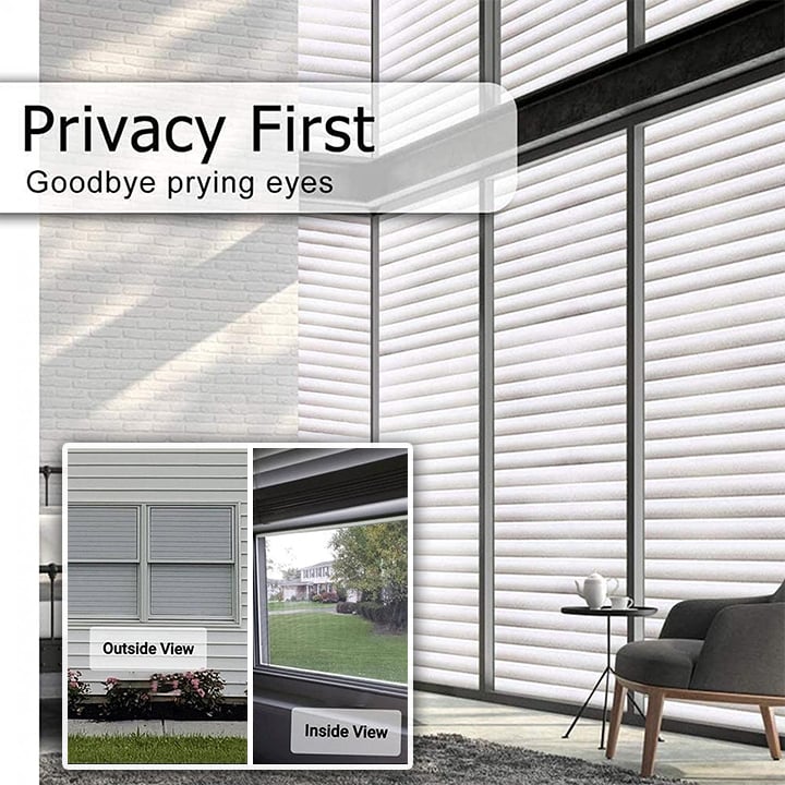 (🌸Spring Hot Sale Now-49% Off❤)Imitation Blinds One-Way Perspective Glass Film（🔥Discretionary tailoring🔥）