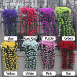 🔥🏡Vivid Artificial Hanging Orchid Bunch