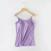 Tank Top with Built in Bra Camisole