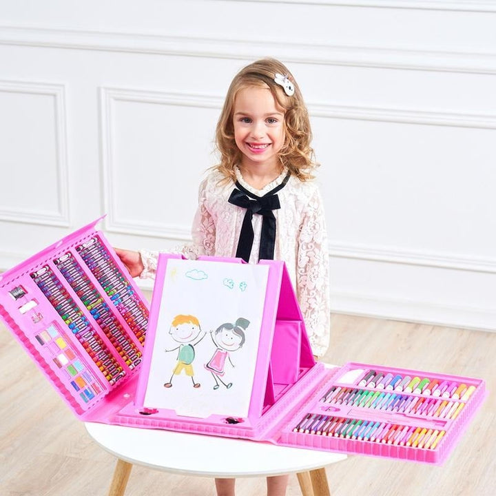 Deluxe 6-In-1 Art Creativity Set™ (🎄🎁The Best Present For Kids)
