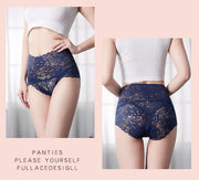 🌸💖Buy 4 Get 8 Free 💕High-waisted  Sexy Lace Panties