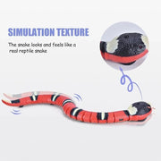 (😸Mother's Day Hot Sale 48% OFF)Cat Toys Automatic Electronic Snake😻Buy 2 Free Shipping