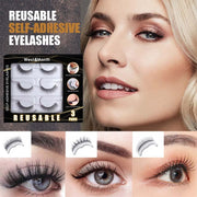 $7.99🔥WATERPROOF 🔥SELF-ADHESIVE EYELASHES