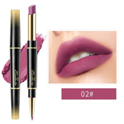 🔥 BIG SALE - HALF PRICE🔥🔥Double ended lipstick Automatic Lip Liner Matte Waterproof Non-fading Non-stick Lipstick