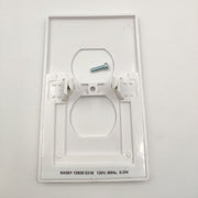 Outlet Wall Plate With Night Lights-No Batteries or Wires