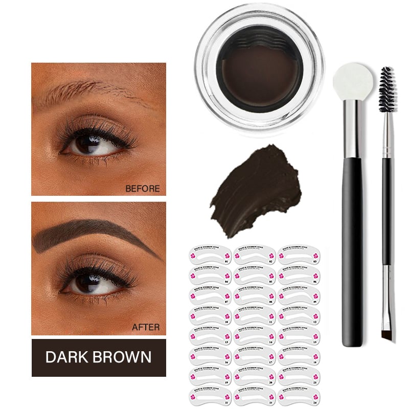 Newly Upgraded Eyebrow Stamp & Eyebrow Stencil Kit - 🔥