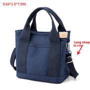 【Japanese handmade】Large capacity multi-pocket handbag