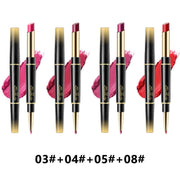 🔥 BIG SALE - HALF PRICE🔥🔥Double ended lipstick Automatic Lip Liner Matte Waterproof Non-fading Non-stick Lipstick