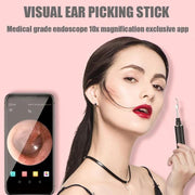 🔥48%OFF🔥Localityi™ Clean Earwax-Wi-Fi Visible Wax Removal Spoon, USB 1296P HD Load Otoscope