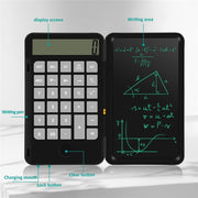 Electronic sketchpad calculator