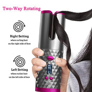 🔥PROMOTION 48% OFF🔥AUTO ROTATING CERAMIC HAIR CURLER