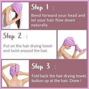 Magic Instant Dry Hair Towel(BUY 2 GET 1 FREE NOW)