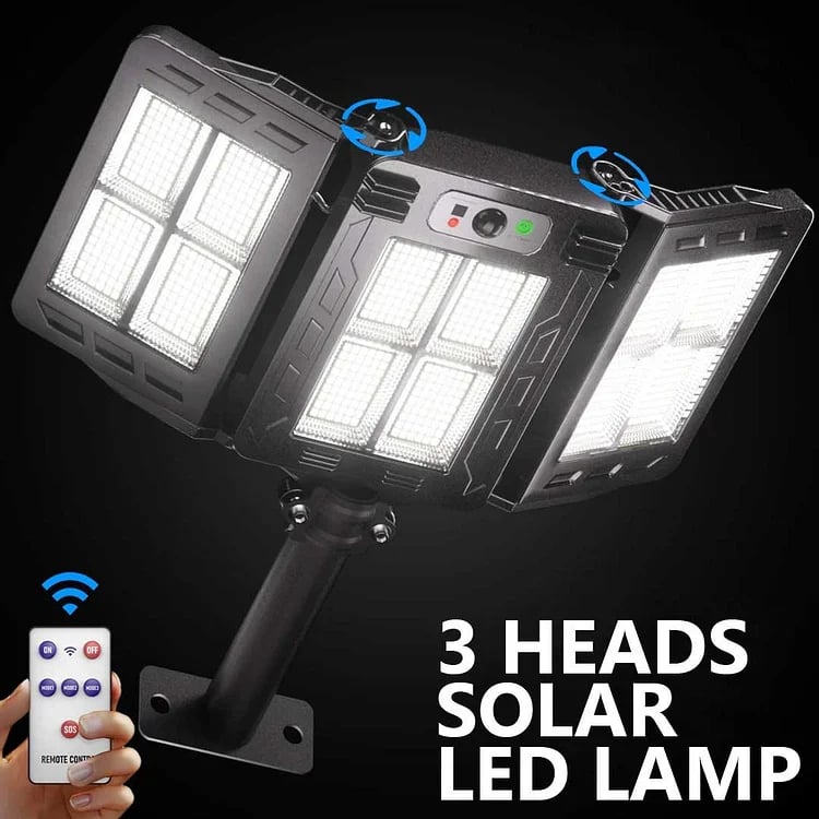 ⏰Last Day Promotion 49% OFF - 2023 NEW Solar Led Light System: 3x Solar Panels