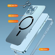 🎄Festival Promotion 40% OFF - Magnetic Charging Aluminium Metal frame case for iPhone