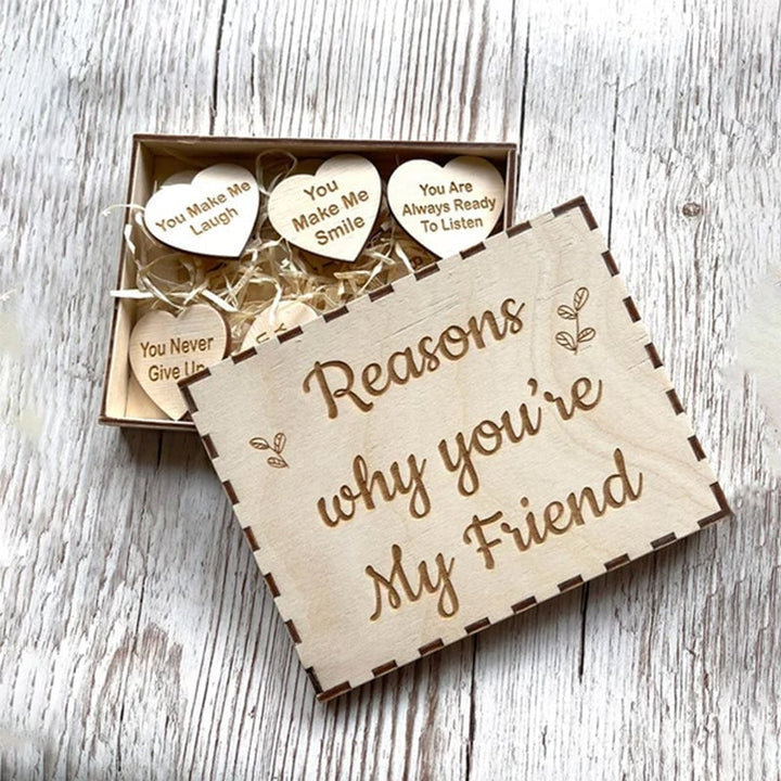 🔥 BIG SALE - HALF PRICE🔥🔥"Reasons Why You Are My Friend" Friendship Gift