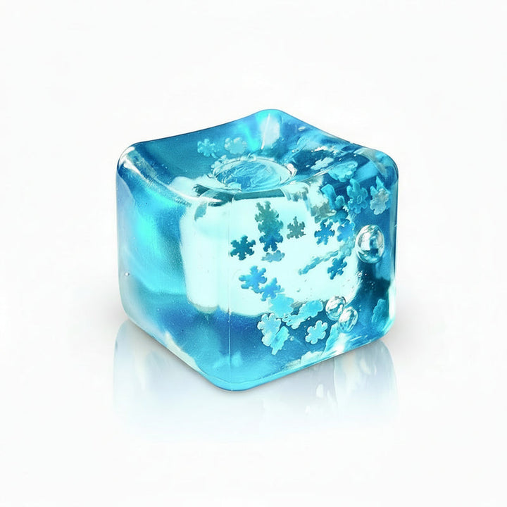 Stress Balls Ice Cube with Snowflakes Inside for Your Best Mellow and Chill