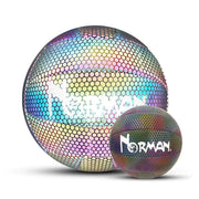 Holographic Reflective Glowing Basketball🏀\/Soccer⚽\/Football (Rubgy)🏈\/Volleyball🏐\/Baseball⚾