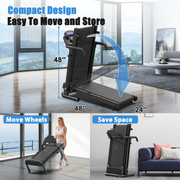 APP Control Fitness Walking Pad Foldable Home Treadmill