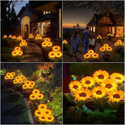 Waterproof Solar Sunflower Light