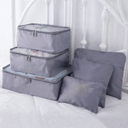6 pieces portable luggage packing cubes🧳