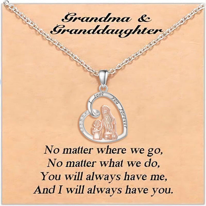 Last Day Promotion 48% OFF--🎁🔥Love You Forever Heart Necklace