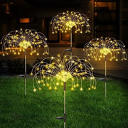 【 49% OFF Sale Ends In Today】- Waterproof  Solar Garden  Fireworks Lamp