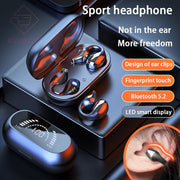 🎁Promotion 47% OFF🎁 2023 Wireless Ear Clip Bone Conduction Headphones🎧