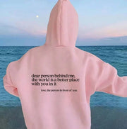 ✨'Dear Person Behind Me' ✨Sweatshirt(Buy 2 Get Free Shipping)