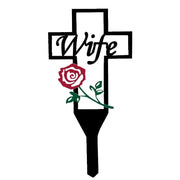 Memorial Day Sale 47%OFF - Cemetery Memorial Cross Stake for Parents