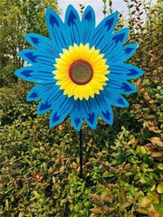 🎉Buy 2 Get 1 Free - Add 3 in Cart🎉 Colorful Sunflower Windmill-For Decoration Outside Yard🌻