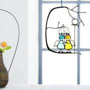 Idearock™Suncatcher Stained Glass Art Window Hangings
