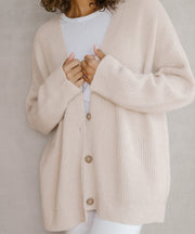 Fall-Winter Stylish Button Oversized Cocoon Cardigan