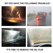 ✨Car Glass Oil Film Cleaner🚗Buy one get one free(2 pcs)
