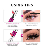 2 in 1 Curl Long Lasting Waterproof Mascara