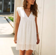 💖Heiße Verkäufe 49 % RABATT💖Elegantes hohles Spitzen Kleid