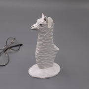 Wood Hand Carved Eyeglass Holder
