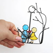Idearock™Suncatcher Stained Glass Art Window Hangings