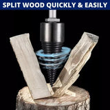 🎁Father's Day Gift - WOOD LOG SPLITTER FIREWOOD DRILL BIT